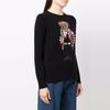 Polo Ralph Lauren Casual Crew Neck Bear Pattern Sweater Women sweater Black 211847028-001