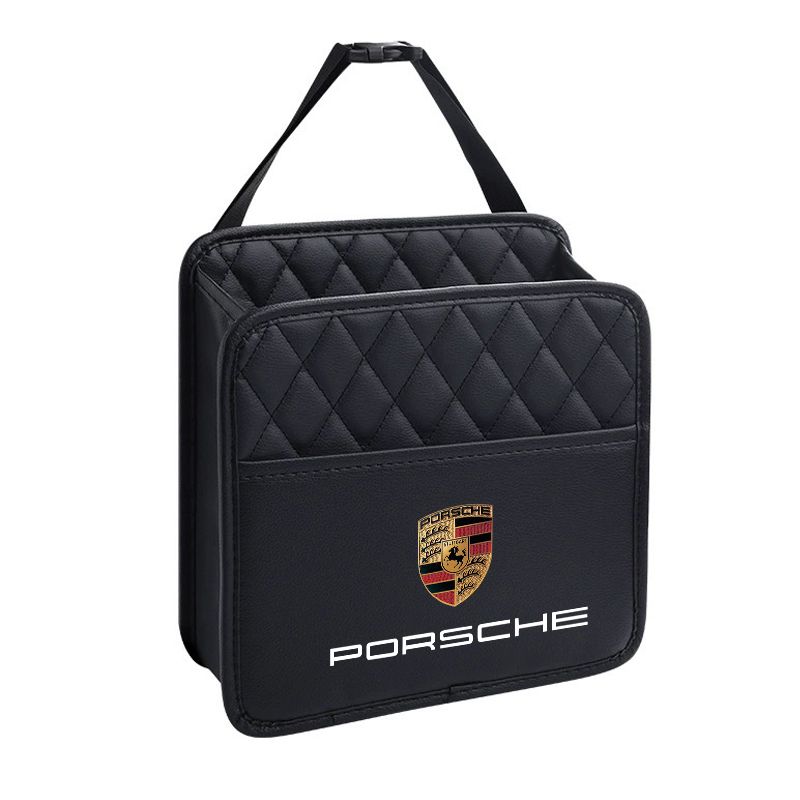 Úložná taška do auta Multifunkční úložná kapsa na zadní sedadlo Závěsná Pro Porsche Boxster Cayenne Panamera Macan Cayman 911 918 996 917 991