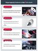 Wireless Bluetooth TWS Earbuds with Digital Display, Noise Cancelling, and Touch Control
