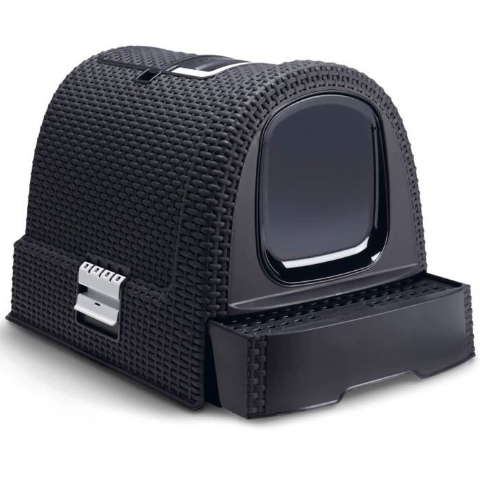 Curver Cat Litter Box 51x38.5x39.5 Cm Anthracite