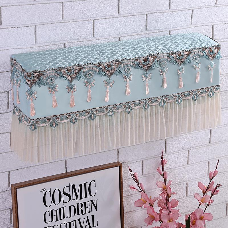 Universal Wall-Mounted Air Conditioner Dust Cover: Anti-Blow Windshield, Windproof Curtain, Full Sleeve Protection for Cabinet Machines