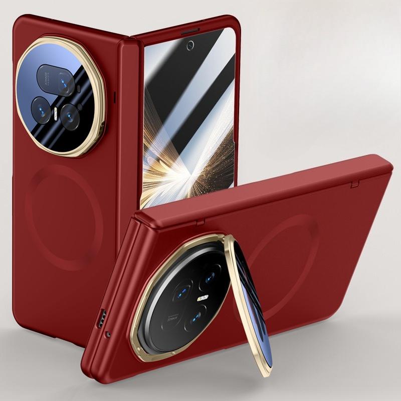 Magnetic Case for Honor Magic V5 with Lens Holder and Hinge Protection