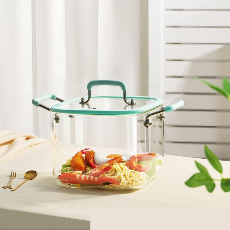 

Wu Tuo Square High Borosilicate Glass Stew Pot
