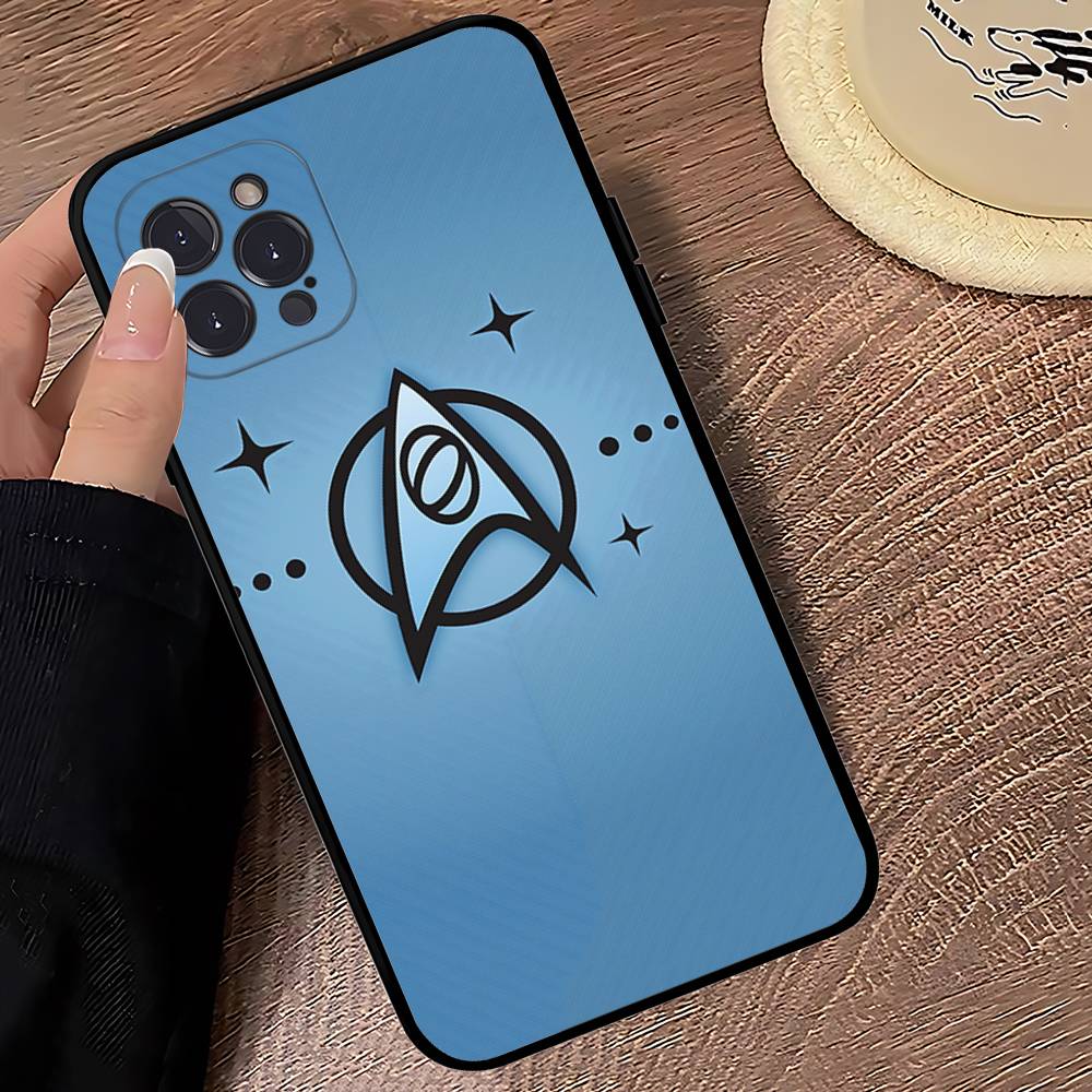 

Star T-Trek Movie Logo Phone Case For IPhone 17 Pro Max Air Back Cover 16 15 14 13 12 11 Pro Max Case iPhone 15 pro