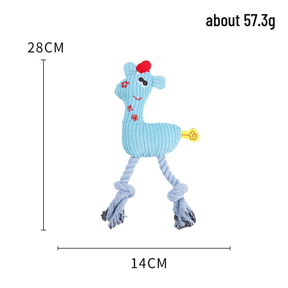 Popular Plush Pet Toy Set - Durable, Sounding Chew Toys for Dogs & Cats, Self-Entertainment & Boredom Relief