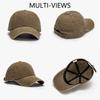 Sporty Common Unstructured Soft Custom Logo Unisex Vintage Distressed Cotton 6-Panel Baseball Cap Dad Hats Metal Four