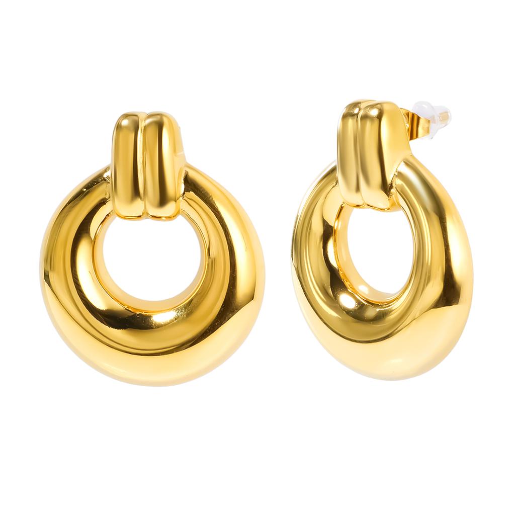 Edelstahl Quasten Ohrringe 2 Perlen Hängeohrringe Schmuck