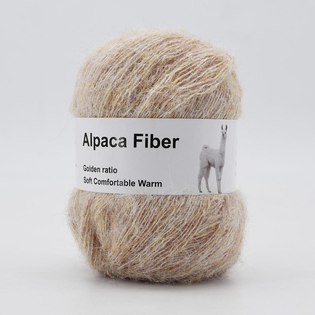 6pcs 300g/10.56oz Alpaca Blend Chunky Yarn Ultra Soft Vibrant Yarn for Knitting & Crochet | DIY Vest Sweater Scarf Making KitWarm Winter Craft Yarn