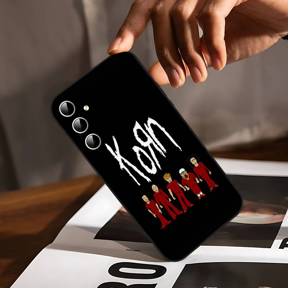 Rock Band K-Korn Phone Case For Samsung Galaxy S21 S22 S23 S24ULTRA S25ULTRA FE Ultra Plus5G A52S Soft Cover