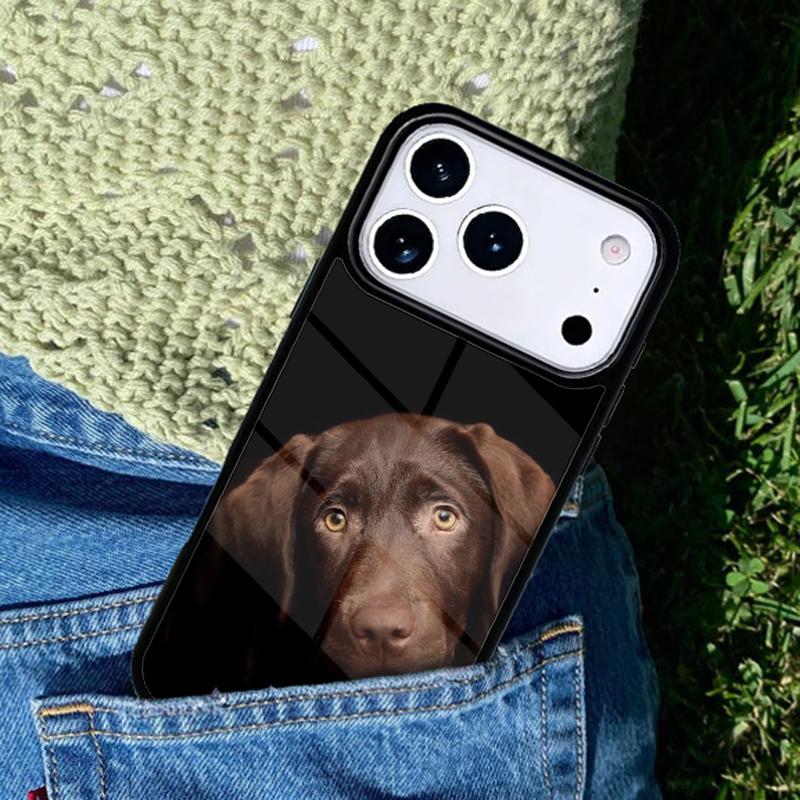 Cute Labrador Retriever Phone Case Cover for IPhone 11 12 13 14 15 16e 17 Pro Max Coque for IPhone 17 Air