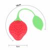 Long Handle Tea Strainer Food Grade Silicone Tea Filter Funny Silicone Tea Infuser  For Family