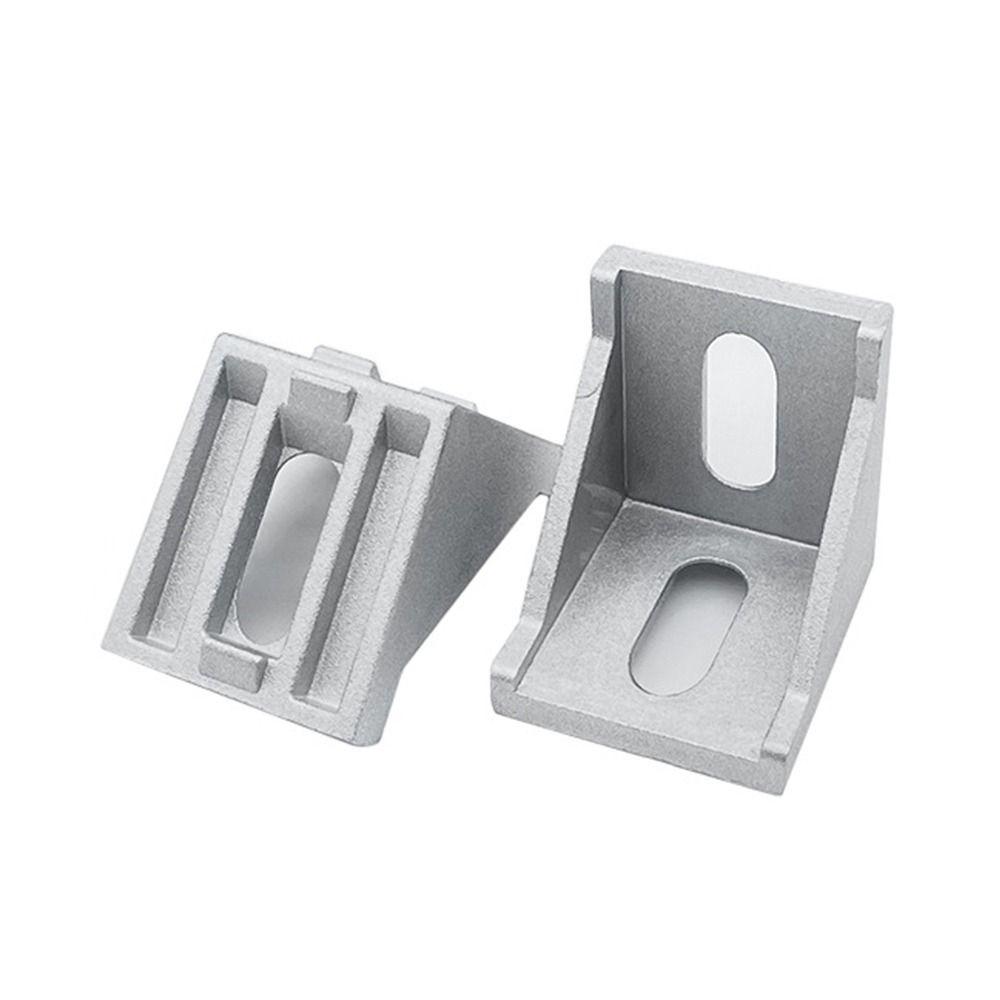 5Pcs/set Fasteners Angle Bracket 90 Degree Corner Support Bracket Durable L-Shaped Connector