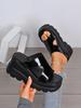 2026 Plus Size Women's Thick-Soled Wedge Fashion Slippers