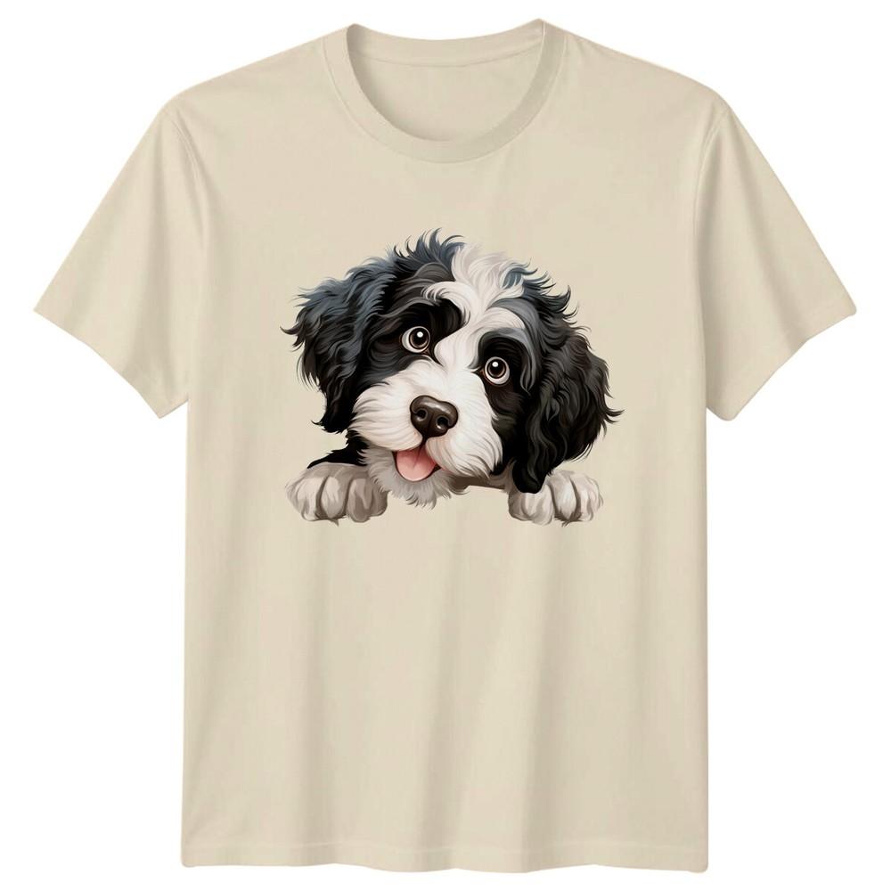 Cute Bernedoodle Puppy Dog Portrait Pet Breed TShirt