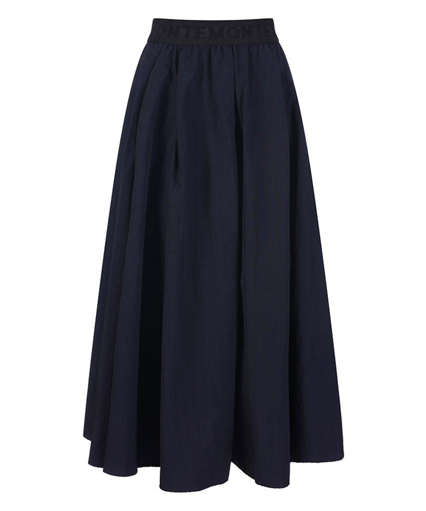 MAREMONTE Flare Banding Long Skirt_M243Msk17S0