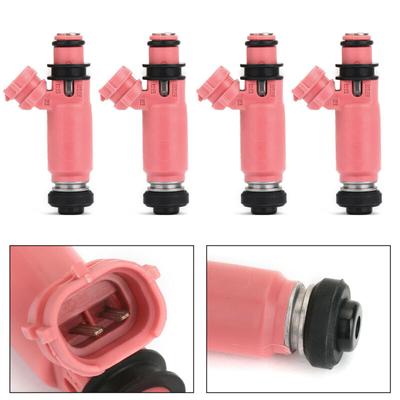 4Pcs Pink 565cc Fuel Injectors For STI WRX Forester 16611-AA370