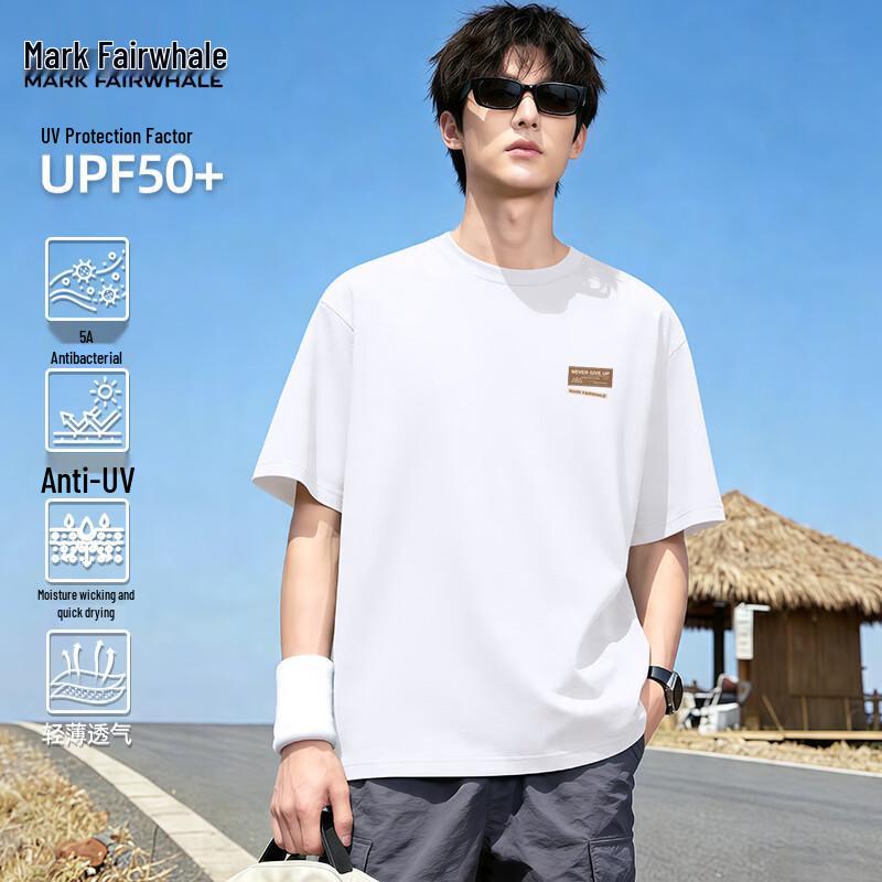 Mark Fairwhale Men's Quick-Dry Sun Protection Round Neck T-Shirt