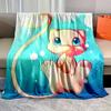 Best Seller! Pokemon-mew Printed Blanket Soft Cozy Blanket for Couch Sofa Bed Lounging, Ideal Gift for Women Mom Teacher Friends