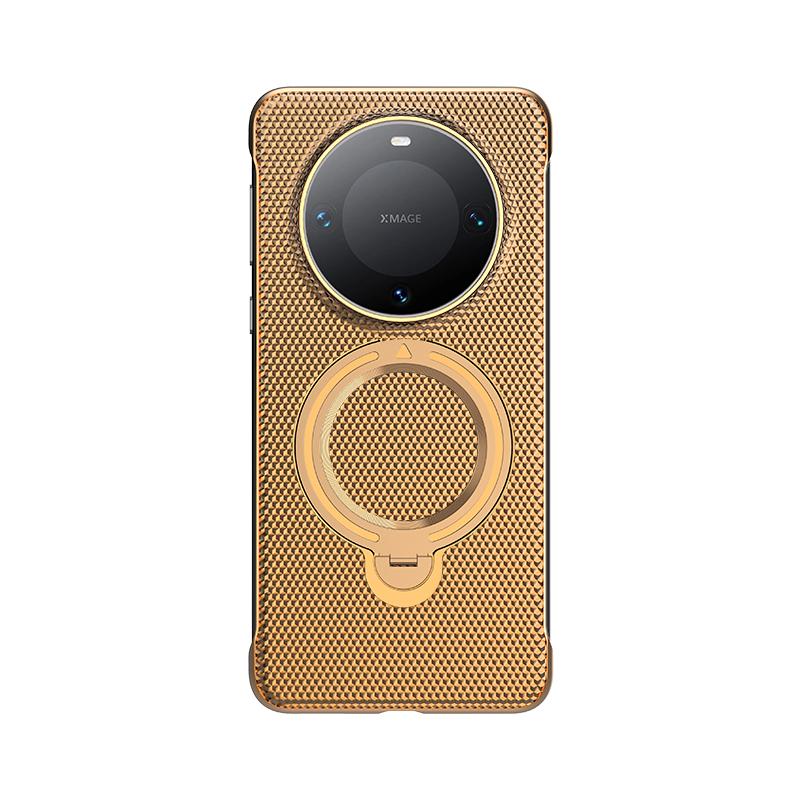 For Huawei Honor Magic 7 Pro Case Hard Carbon Fibre Ring Stand Magnetic Protective Back Cover Case For Magic 7 6 5 4 Pro Shell