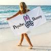 Luxusmode P-Psycho Bunny Handtuch Weich Pool Geschenk Für Reise Fitnessstudio Dusche Camping Schnelltrocknend Sport Strandhandtuch