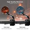 For Honda CM300 Rebel CM500 CMX500 CMX 500 REBEL Motorcycle Rear View Mirror Cycling Clear Rearview Adjustable Left Right Mirror