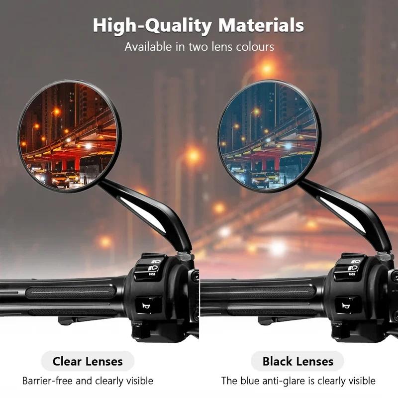 For Honda CM300 Rebel CM500 CMX500 CMX 500 REBEL Motorcycle Rear View Mirror Cycling Clear Rearview Adjustable Left Right Mirror