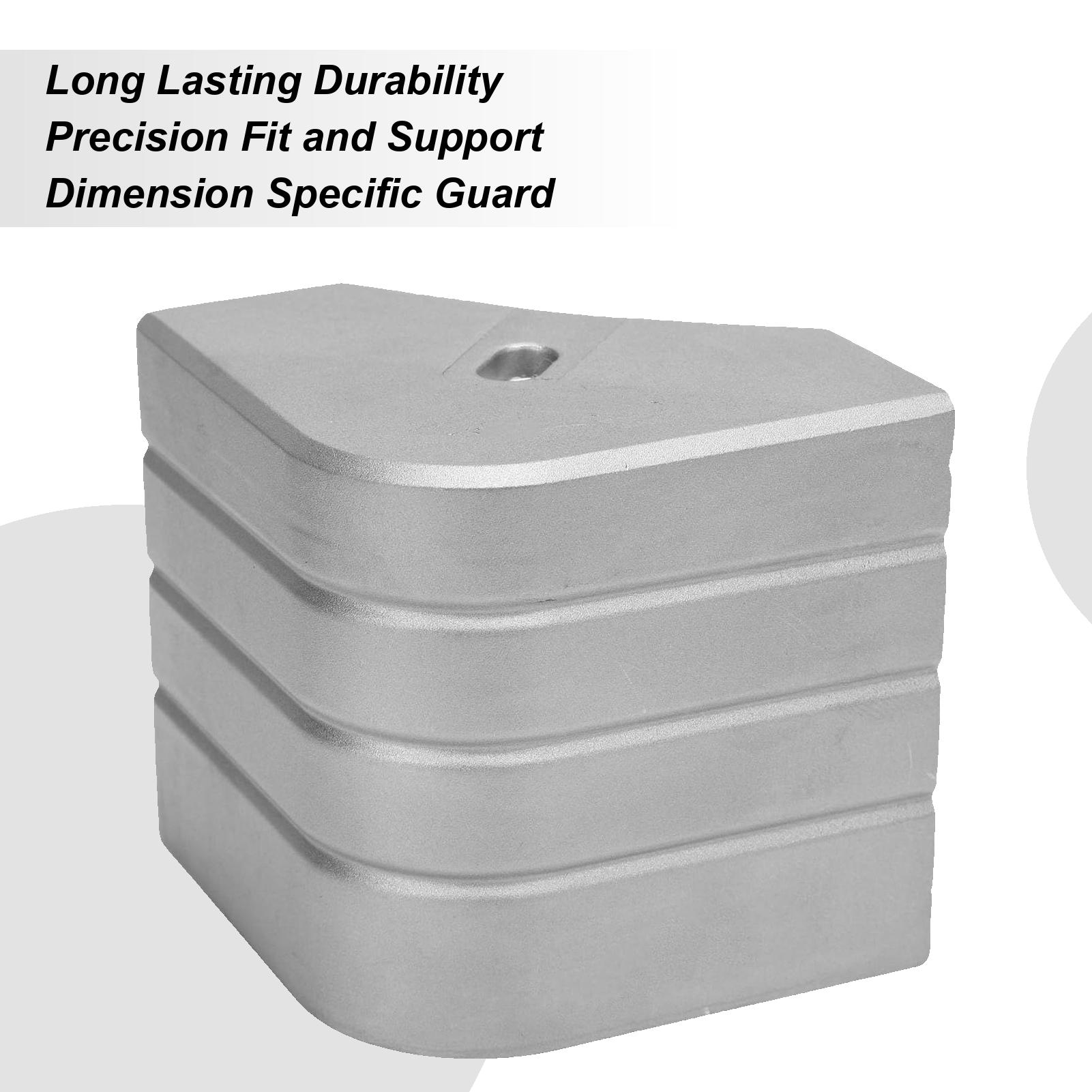 Pontoon Boat Parts Aluminum Pontoon Boat Corner Guards 90 Degree Rounded Dock Guards For Bunk Roof Fishing RV Camping Guards China Mainland