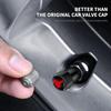 4Pcs/Set Tire Valve Caps Premium Metal Rubber Seal Tire Valve Stem Caps Dust Proof Covers Universal fit for Cars Accessories Stem Caps1