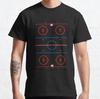 Ice Rink Diagram Hockey Game Companion Funny Gift Idea Classic T-Shirt S-3XL
