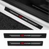 4PCS Leather Car Door Threshold Protector Stickers Auto Styling Decals Accessories For Hyundai Accent Tucson ix20 ix35 i30 Azera E6