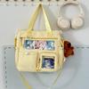 Schoolbag Japanese ins schoolbag large capacity high value fashion versatile transparent pain bag junior high school high school student backpack
