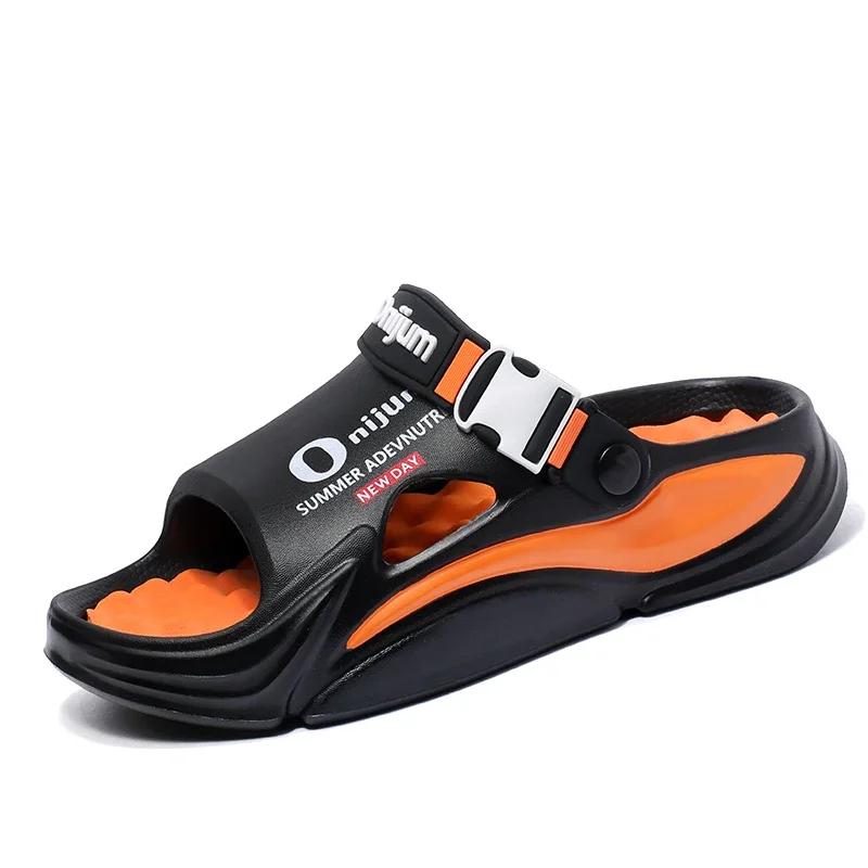 Summertime Women'S Massage Slide Shoes Outside Sandal Shoes Beach Plush Comfort Indoor Slides Water Clogs Daily Wear Shoes Men Women Home Shoes