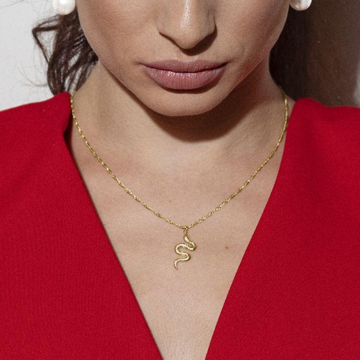 Collier Luxenter finition en or jaune 18 carats - Raxa