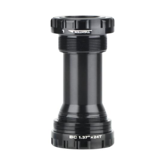 

BB52 Полезная тонкая работа, каретка из алюминиевого сплава для велосипеда, диаметр отверстия 24 мм, MTB чёрный