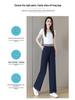 Women's High Waist Tencel Summer Jeans - Ultra-Thin, Ice Silk, Plus Size, Straight, Slimming, Loose, Wide, and Narrow Leg Options Available.