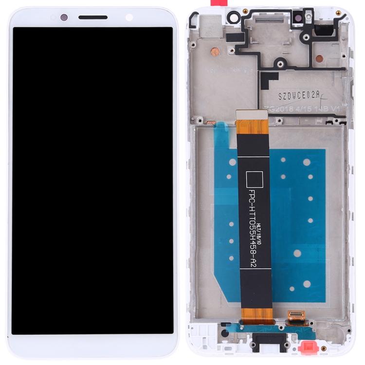 

For Huawei Y5 (2018)/Y5 Prime (2018) Grade C LCD Screen and Digitizer Assembly+Frame (without Logo) White