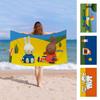 Cute Rabbit M-Miffyes Bath Towel Microfiber Soft Water Absorbing Breathable For Girl Kids Decorative Cartoon Beach Towel
