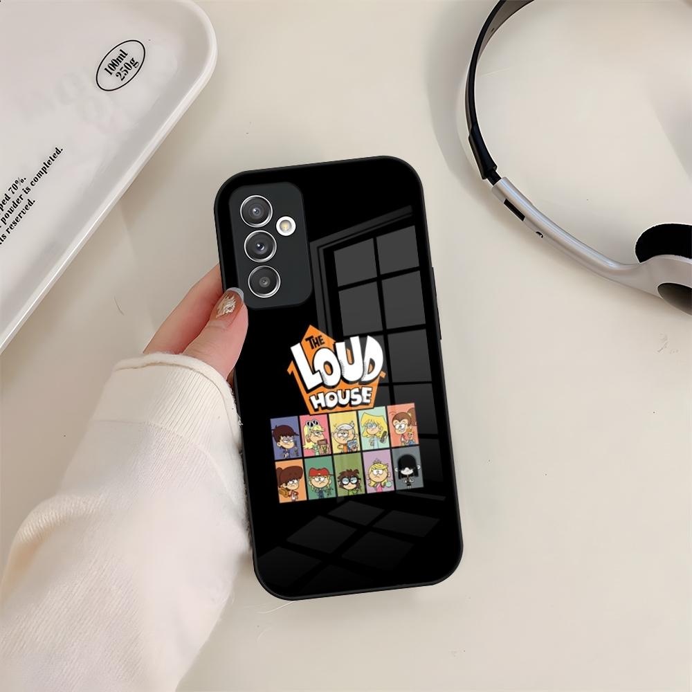 The LoudS H-HouseS Phone Case Glass For Samsung S24 S26 S23 S20 S25 S21 S22 Ultra Fe Plus A05 A06 A16 A26 A36 A56 Coque