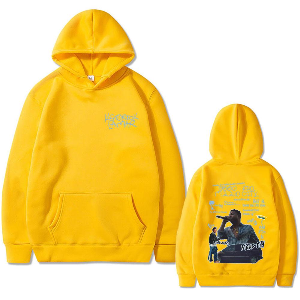 Rapper Kendrick Lamar Good Kid Hoodie Men Women Hip Hop Fashion Pop Music Sweatshirt Unisex Casual Vintage Oversized Pullover