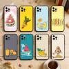 F-Funny S-Summer Fruit Soft Silicone Black Cover,Phone Case For iPhone 17,16,15,14,13,12,11 Plus,Pro Max,XS