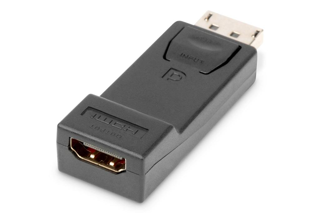 Adapter DIGITUS DisplayPort, DP-HDMI typA, M/Ż