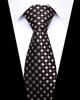 Men's Business Professionals Striped Tie Wedding Suit Accessories Polyester Tie Men