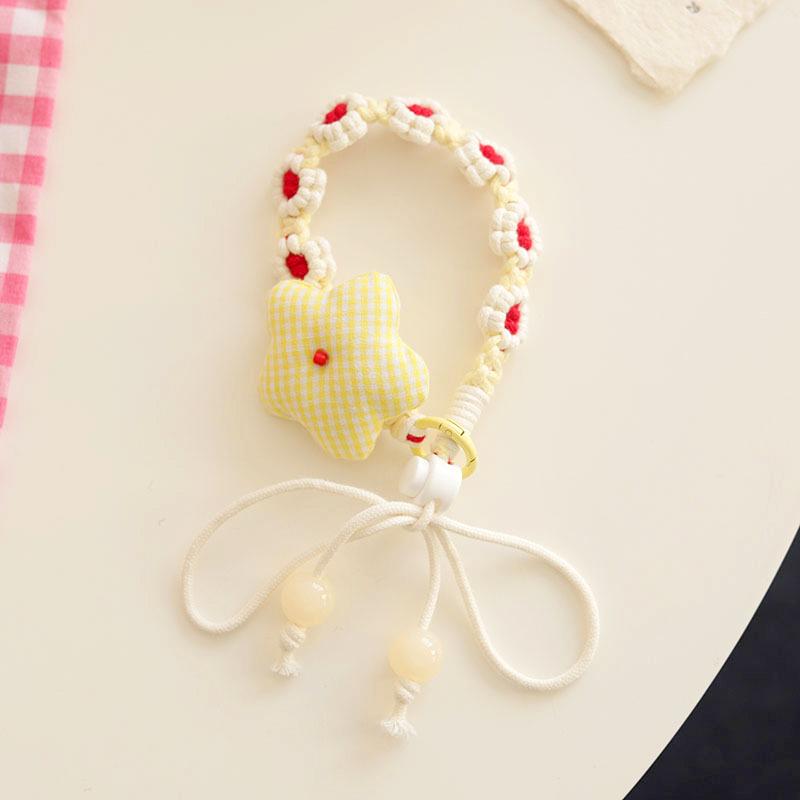 

1 шт. ручка для бутылки с водой подарочные аксессуары подвесная веревка кошелек браслет телефон подвеска в стиле бохо сумка кулон цветок украшение