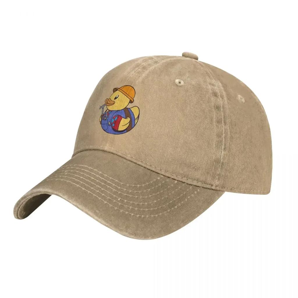 Construction Worker Rubber Duckie Baseball Cap Cowboy Hat Peaked Cap Cowboy Bebop Hats Men and Women Hats