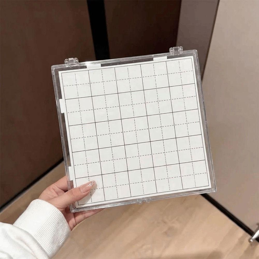 Anti-Spill Perler Bead Storage Box Transparent Semi-finished Storage Box Project Storage