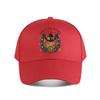 Country Western Floral Horseshoe Cowboy Hat Long Hair Graphic Baseball Cap Fashion Unisex Sunhat Womens Outdoor Sports