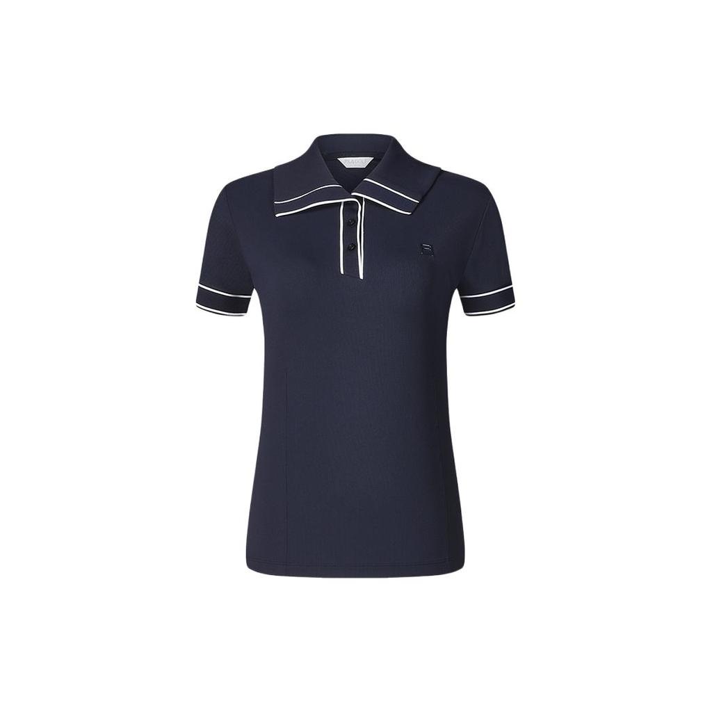 New FILA Golf Series Polo Shirt Women's Tide Blue A11W425101F-DB