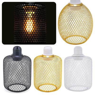 Indoor Lighting Lamp Covers Iron Lampshade Retro Lighting Fixtures  Home Decoration