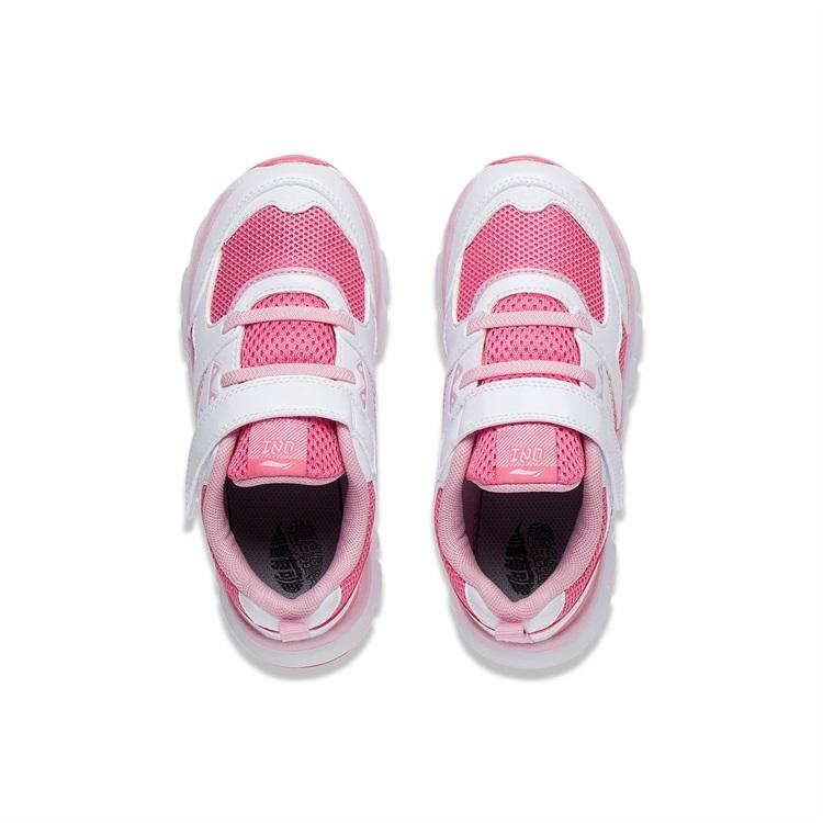 Li Ning Kids Sports Shoes 001 Qicheng Autumn Official Website Shock Absorption Rebound Round Toe Kids Sneakers YKAQ018-46