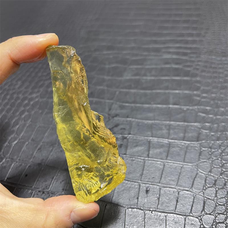 Natural Topaz Crystal Rough Raw Stone Rock Specimen Brazil